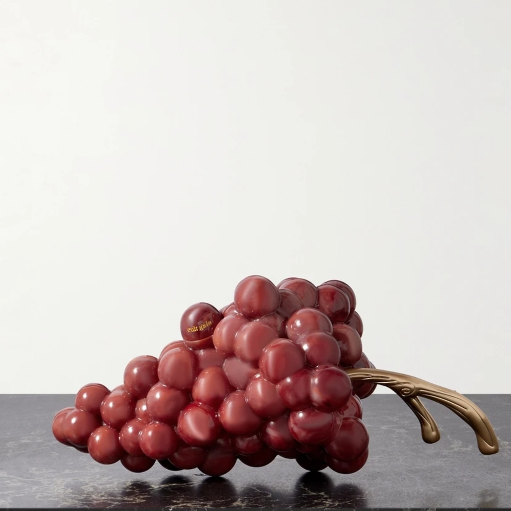 Cult Gaia Newest Red Grape Clutch Purse - Picture 12 of 16